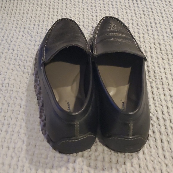 Tommy Bahama Nassau Venetian Black Leather Driving Loafers Size 9.5 (#2) main image 4
